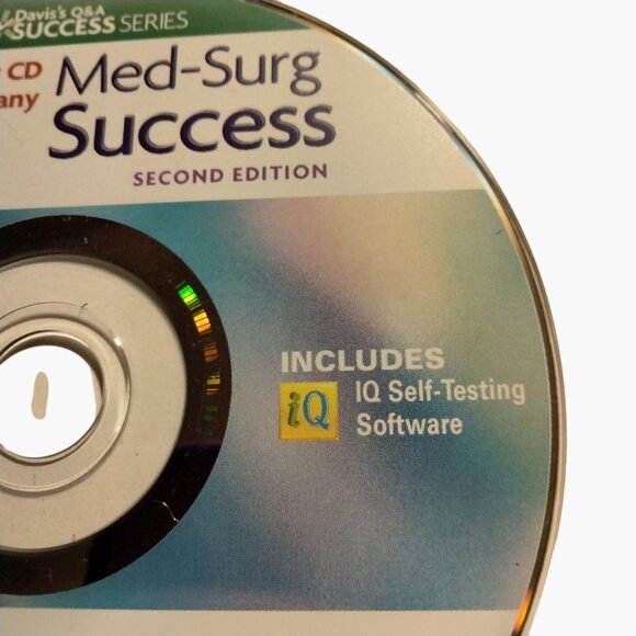 Med Surg Success Davis Q and A Student IQ Testing 2011 Hargrove Colgrove CD - Picture 3 of 5